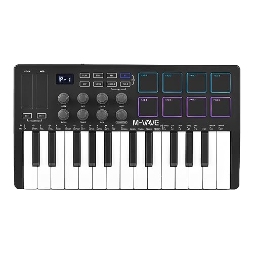25キーMIDIコントロールキーボード