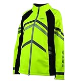  Weatherbeeta Erwachsene Reflektierende Softshell Fleece Gefütterte Jacke Hi Vis Gelb 1005271 Size - XL