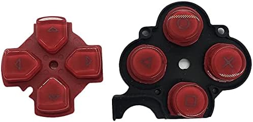 1 Set Right Left R L ABXY D-Pad Rubber Button Direction Keys for PSP 3000 Replacement Part