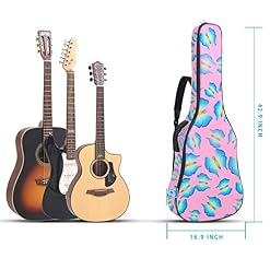 Hondank Étui de protection rembourré pour guitare acoustique classique Motif cercles et carrés, Multicolore 10., 42.9×16… - Les Beatles, Paul McCartney, John Lennon, RIngo Starr, George Harrison Hondank Étui de protection rembourré pour guitare acoustique classique Motif cercles et carrés, Multicolore 10., 42.9x16… – Image 5