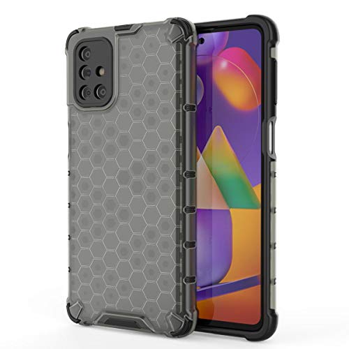 Image of Glasgow Back Case Cover Designed for Samsung Galaxy M31s - Black