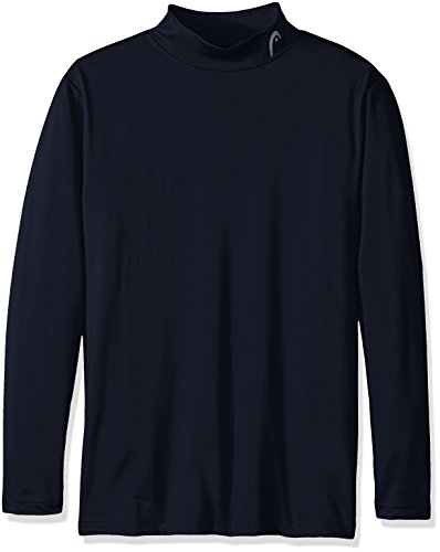 HEAD Men's Long Sleeve Training Mock Neck Top