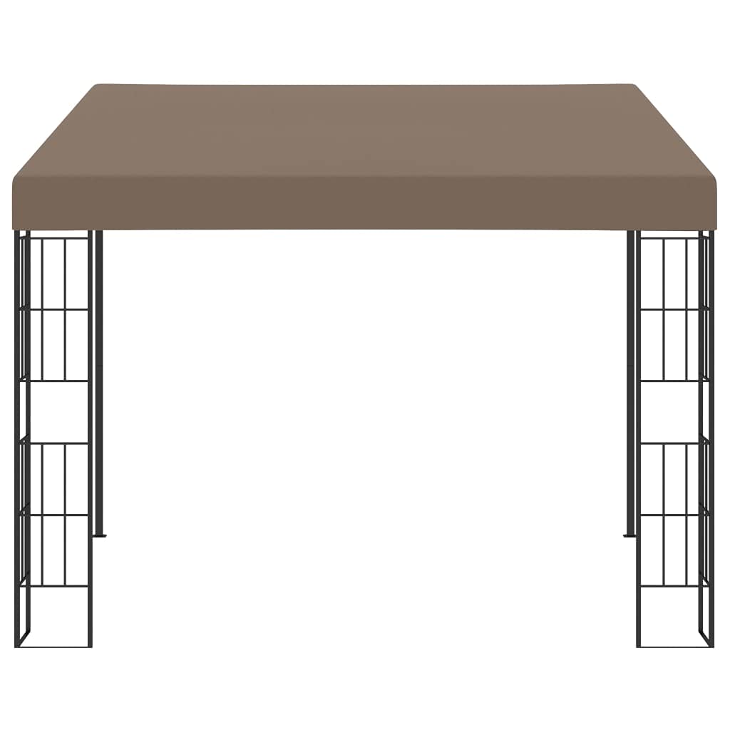 Altana ścienna szara taupe 3x3 m