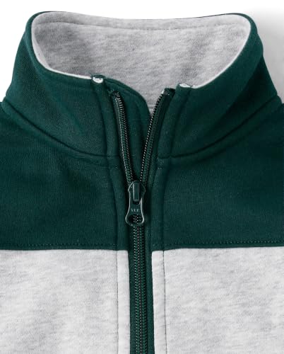 Image of The Children's Place Boys' Warm Fleece Quarter Zip Pullover