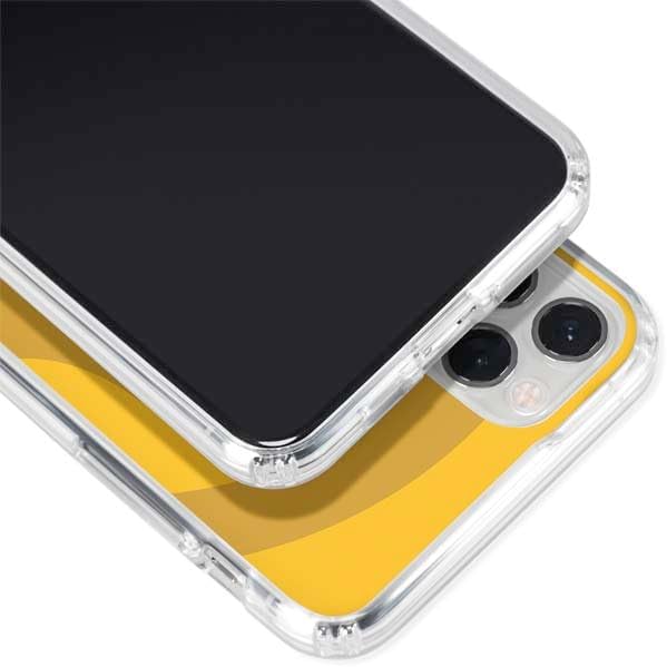 Skinit Clear Phone Case Compatible with iPhone 11 Pro - Officially Licensed NFL Pittsburgh Steelers Double Vision Design