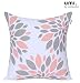 UMI by Amazon - Fundas de Almohada cuadradas, Suaves y Estampadas para...