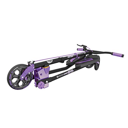 Yvolution Y Fliker Carver C5 Scooter 3 Wheels Foldable Wiggle Scooter Self-Propelling Drifting Scooter For Adults And Kids Ages 9+ Years Old #TOP2