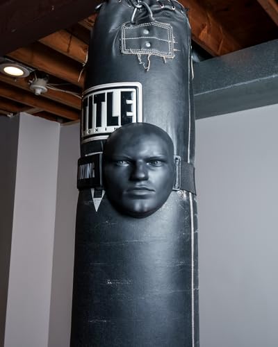 image for TITLE Boxing Heavy Bag Striking Mask, Black, 9.44 inches (width) x 5.1