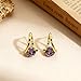 Lymphatic Earrings for Women Silver Zircon Hoop Huggie Earrings Dainty Fashion Jewelry Gifts