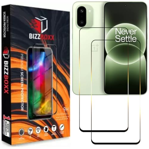 Image of Screen Guard Compatible with OnePlus 15R Tempered Glass Screen Protector Guard - Fingerprint Working HD Clarity (One Plus 15R - 6.83 inch) With Installation Kit - Pack of 2