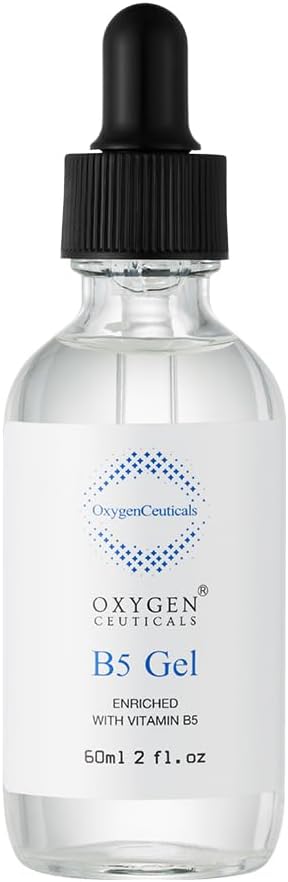 OxygenCeuticals B5 Gel โ Hydrating Serum with Vitamin B5 (Panthenol), Hyaluronic Acid & Adenosine, Moisturizing & Anti-Wrinkle Care for Healthy, Elastic Skin 2.02 fl.oz (60ml)