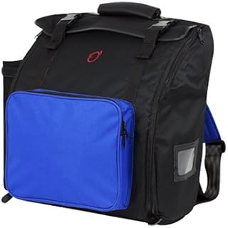 FUNDA ACORDEON 96/80/72 BAJOS (Medidas internas: 48X48X23cm) Negro/Azul