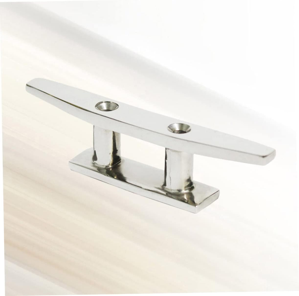 Stainless Steel Conjoined Cleat Durable Dock Cleat for Boat Mooring Easy Installation Suitable for Various Screws and Bolts for Securing Watercraft