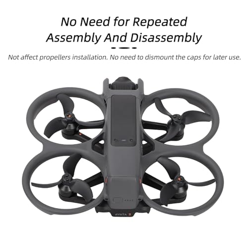 Capot moteur for Avata 2 étanche alliage aluminium drone 4 pièces - 2