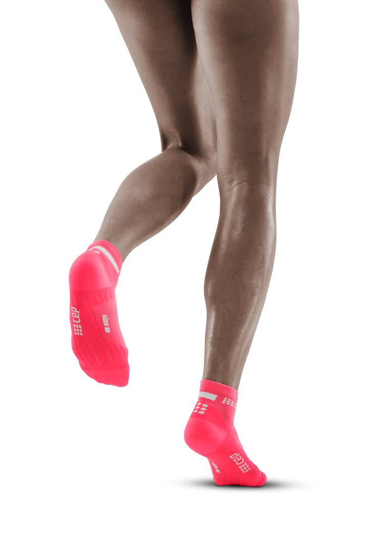 CEP THE RUN LOW CUT Laufsocken für Damen – Kurze Laufsocken mit gezielter Kompression für optimale Performance – Regenerierende Kompressionssocken für Frauen – atmungsaktiv & rutschfest