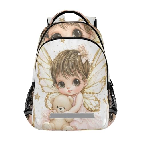 Sac à dos homme ailes dorées prop3 grand compartiment design original et urbain