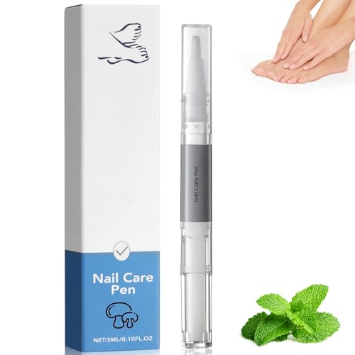 Deciniee 1 x sztyft do paznokci Nail Care Pen – nawilżanie i wzmacnianie paznokci dla zadbanych paznokci stóp, z aloesem, olejkiem z drzewa herbacianego, witaminą E
