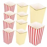 Photo Gallery artsewply 12 pezzi scatole popcorn in contenitori pop corn con stampa decorativa rosso righe e dorato per feste cinema e compleanni sicure e pratiche Photo Gallery artsewply 12 pezzi scatole popcorn in contenitori pop corn con stampa decorativa rosso righe e dorato per feste cinema e compleanni sicure e pratiche