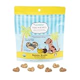 Cocotherapy Pure Hearts Coconut Cookies – Banana Brulee, (1 Pouch), 5 Oz.