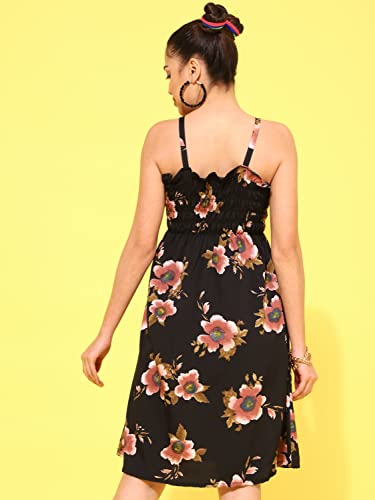 Image of OOMPH! Women's Crepe A-Line Knee-Length Dress Pack of 1