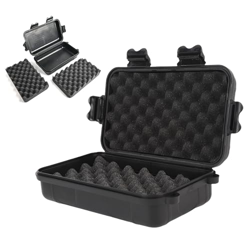 BuyWeek Wasserdichte Box, Outdoor Stoßfest Druckfest Aufbewahrungsbox Multifunktional Regensicher Tragbarer Versiegelte Box Aufbewahrungskoffer für Camping Reise
