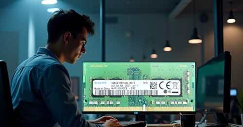 Image of 8GB DDR4 2400MHz Laptop RAM Compatible with Samsung M471A1K43CB1-CRC | PC4-19200 SODIMM | 1.2V 260 Pin | 3-Year Warranty