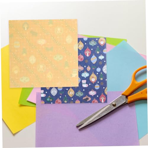 VILLCASE 180 Peças De Papel De Embrulho De Aniversário Para Meninos Papel De Construção Colorido Faç