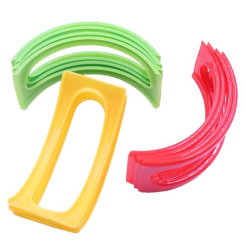 24 Set Stackable Tray for Booth Creative Food Storage Rack Curved Food Rack Taco Stand for Restaurant Garneck