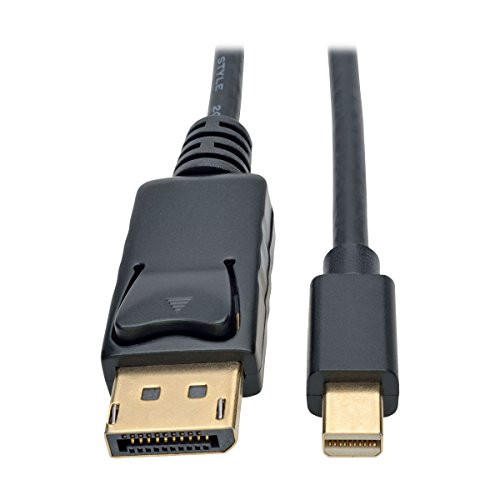 Tripp Lite Mini Displayport To Displayport Cable, 4K X 2K @ 60Hz, 4096 X 2160 (M/M), Black, 6-Ft (P583-006-Bk) #TOP14