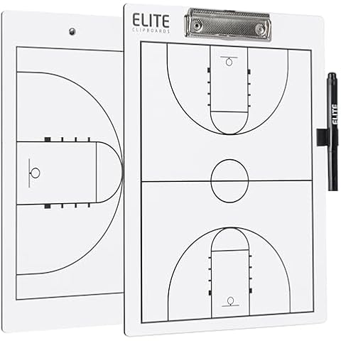 Elite Clipboards Basketball Coaching Clipboard Cover