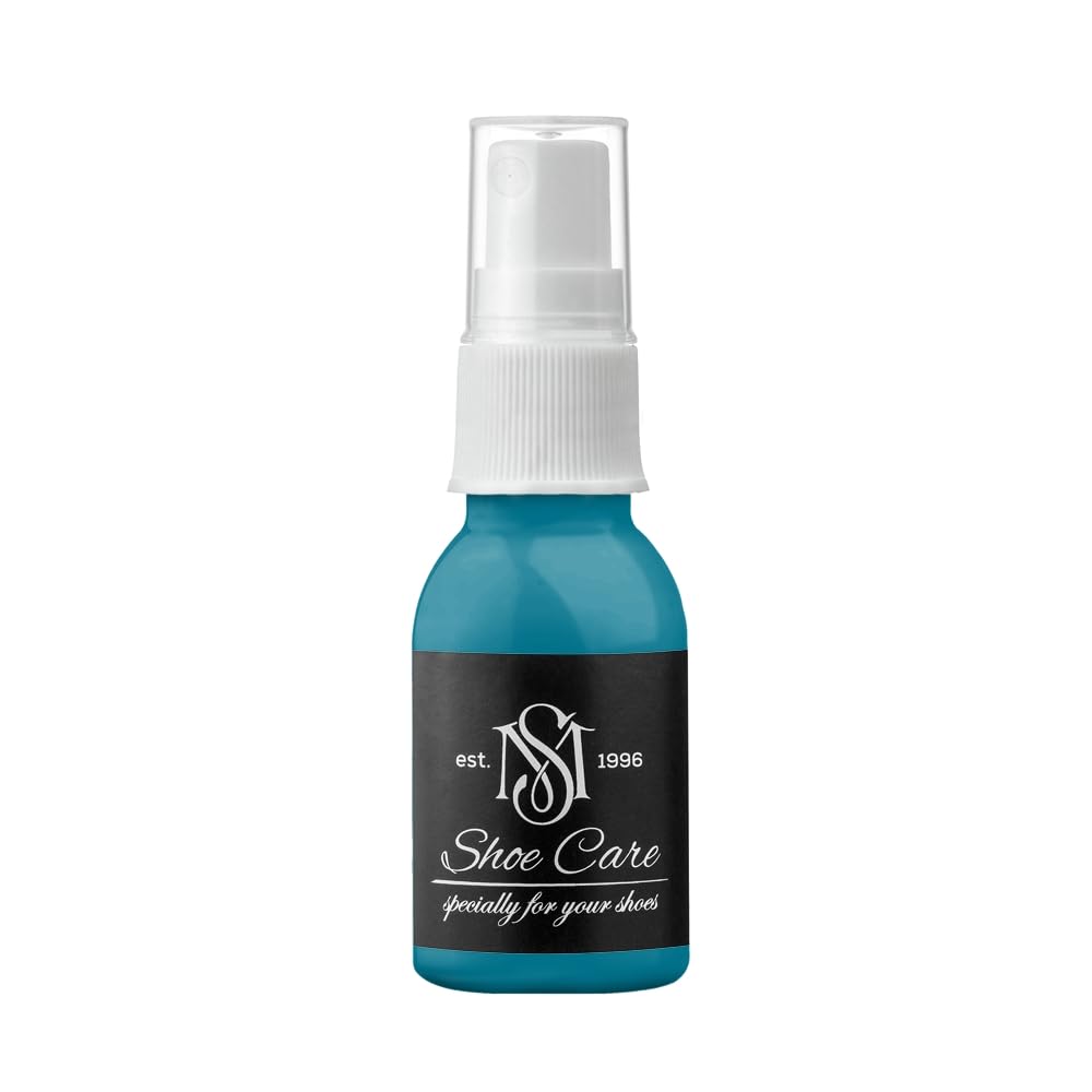 Nährendes Lederspray - NCS S 3060-B10G Petrol-Marine - Tiefenwirksame Pflege & Farbwiederherstellung für Glattleder von MAVI STEP - 3.40 fl oz / 100 ml