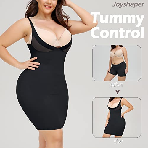 Joyshaper Shapewear Slip For Women Tummy Control Wedding Dress Slips Under Dresses Seamless Camisole Body Shaper (Black, S) #TOP3