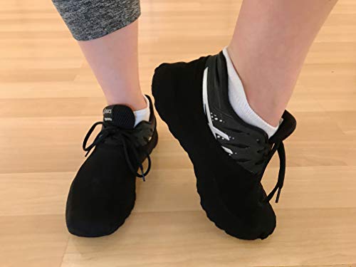 Ps Athletic Shoe Covers For Dancing (1 Pair, 2 Socks), Socks Over Shoes, Overshoes For Sneakers, Smooth Pivots & Turns #TOP2