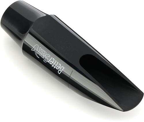 BetterSax Classic Tenor Saxophone Mouthpiece Made in the USA, Hand-Finished. Ideal for beginners in Concert band, Jazz band and Marching band.