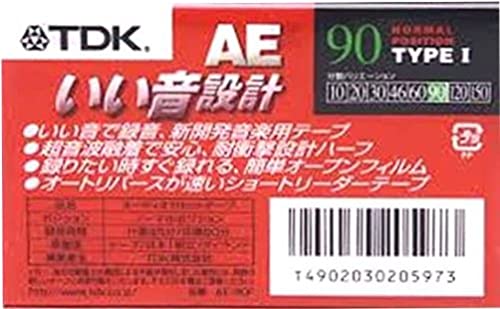 TDK AE-90X3F オーディオカセットテープ Amazon | TDK カセットテープ AE 90分 3本セット AE-90x3F