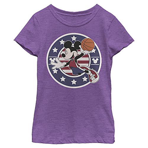 T-shirt Disney Characters B Ball Americana anti-irritation pour fille