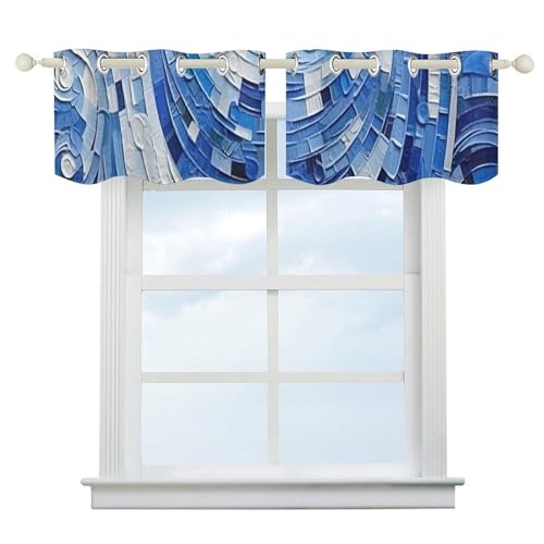 Cortinas cortas exóticas para cocina que decoran ventanas pequeñas sin restar luz 3