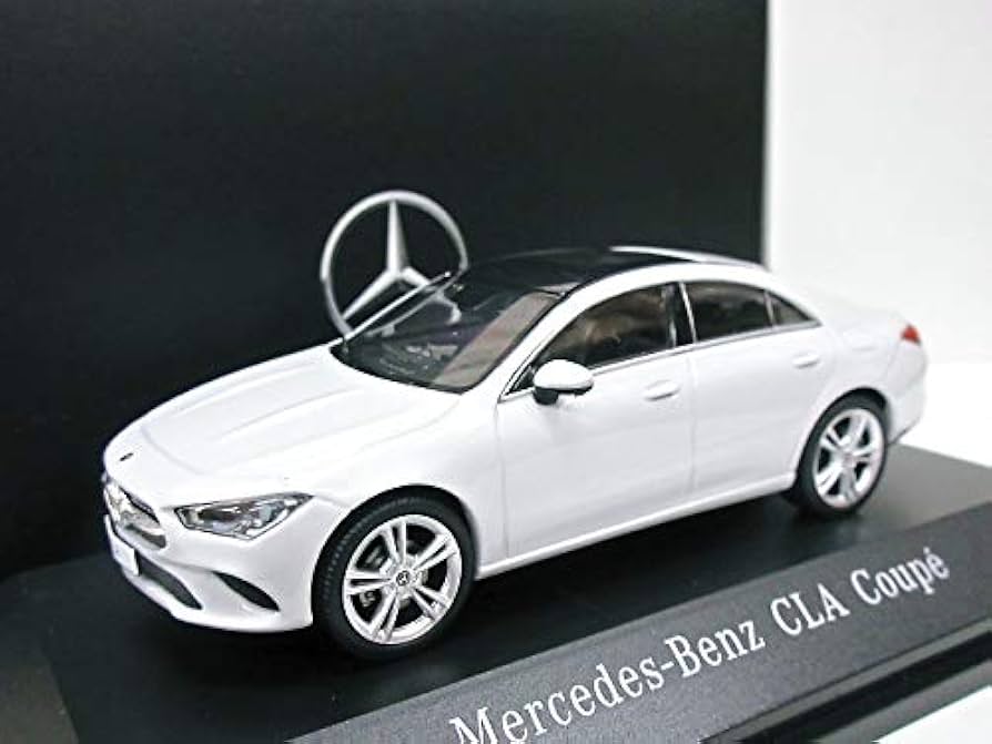 1/43 メルセデスベンツ CLA クーペ ホワイト Amazon | メルセデス ベンツ CLA クーペ 1/43 ミニカー 白