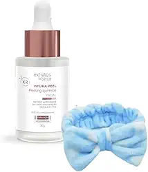 Hydra Peel XR - Peeling Químico Hidratante e Antioxidante - Para Peles Sensíveis, com Rosácea e Fotoenvelhecidas gene + Faixa Fofinha Para Cabelo