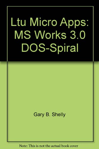 Preisvergleich Produktbild Ltu Micro Apps: MS Works 3.0 DOS-Spiral