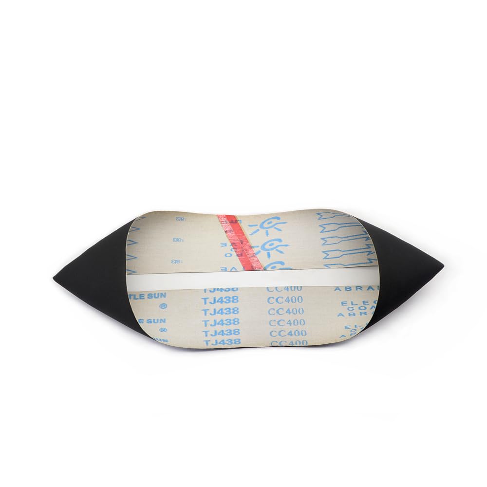 JWOO 28 Stück 1800 x 50 mm Siliziumkarbid-Schleifbänder for Polieren von Metallschleifbändern for Bandmaschinen, Metallbearbeitung, Körnung 60–1000# (Size : 28PCS 400 Grit)