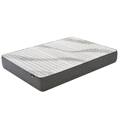 KUO Dream materac DreamFlex, wiskoelastyczny materac, wysokość 23 cm, ergonomiczny i oddychający, lato/zimowy | 90 x 190 cm
