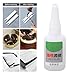 Oil-Based Original Universal Adhesive,50ML Waterproof Multifunctional Oily Glue,Oil-Based Original Adhesive for Bonding Ceramic/Tile/Marble/Concrete/Wood/Bathtub,Nail Free Strong Glue Adhesive (2PC)