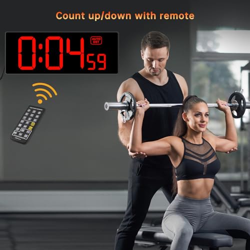 Soobest Digital Wall Clock with Seconds for Gym - Image 4