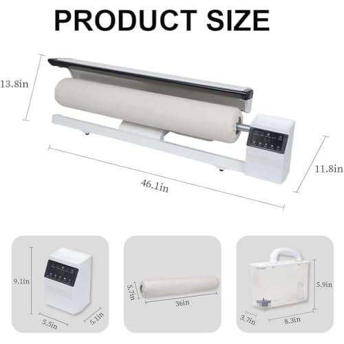 Commercial Roller Ironing Machine with Steam Press | Industrial Fabric Steamer for Hotel Linen, Bed Sheets & Laundry | Foot Pedal Operation for Efficient Ironing
