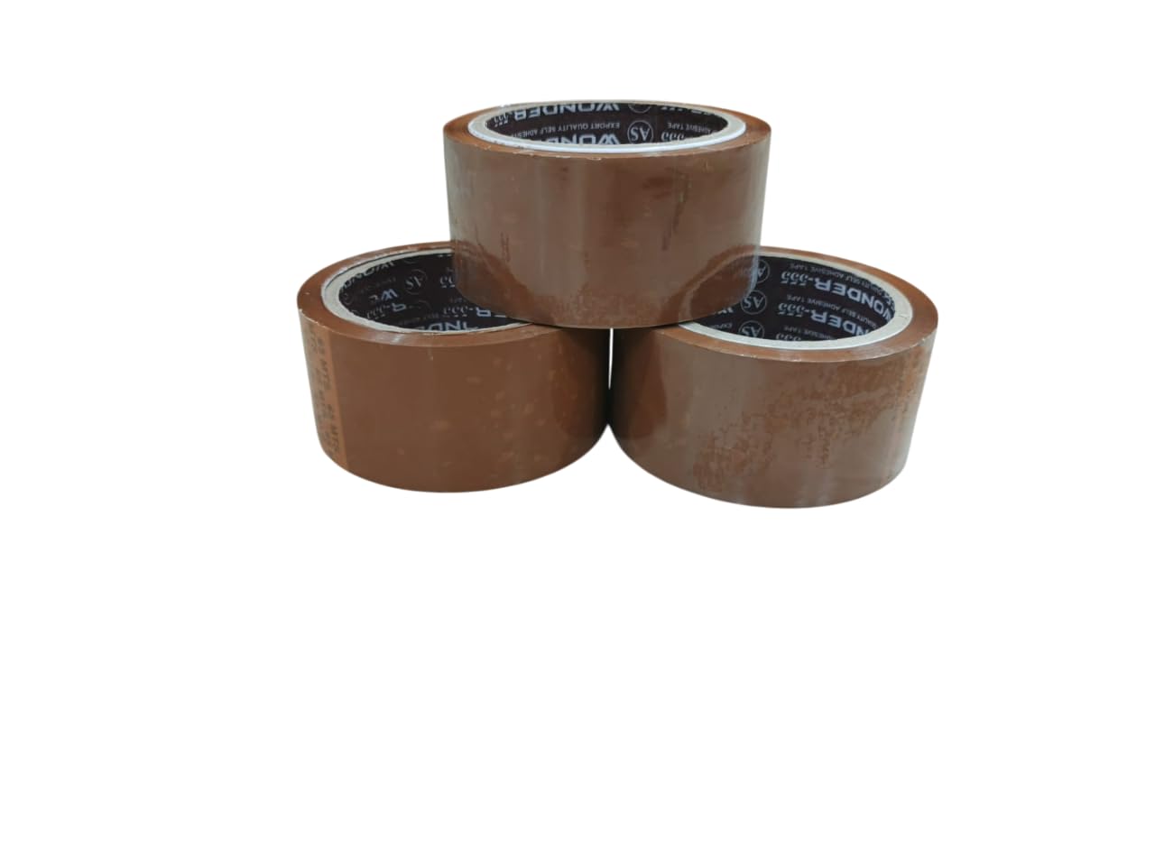 Wonder Brown Tape, 48mm x 65m, 40 Micron, (Pack of 6 pieces), Self