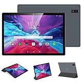 Tablet 10 Pulgadas Android 11, 4 GB RAM 64 GB ROM, 256 GB Expandible, Certificación GMS, Pantalla HD IPS, 6000 mAh, Cámara Doble, Bluetooth, Type-C, Funda Protectora, WiFi Tablet Baratas y Buenas