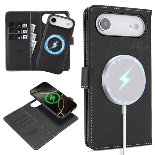 ALANTOP iPhone 17 Air p P[X 蒠^ 2 in 1  ACtH[17 Air蒠^ P[X O\ [RFIDubLO] 3J[h|Pbgt uX^h@\ Ռz Sʕی PU ӂ17 