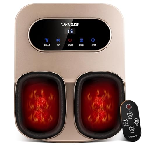 KNQZE Foot Massager with Heat and Remote…