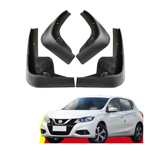 Bavettes auto Nissan Versa C11 stop corrosion bas de caisse berline 2009 - 5